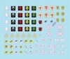 Star Decals 72-A1117 StuG-Abt #2 Generic insignia and unit markings for the Sturmgeschûtz units. StuG-Abt 192, 201, 202, 244, 245 1/72